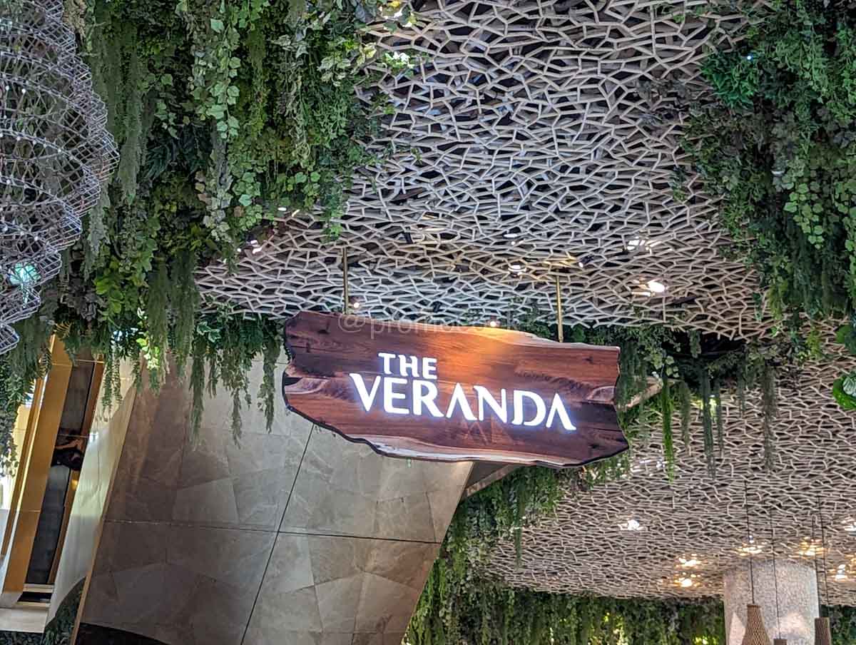 アイコンサイアムG階レストランTHE VERANDA。TWG店舗あり